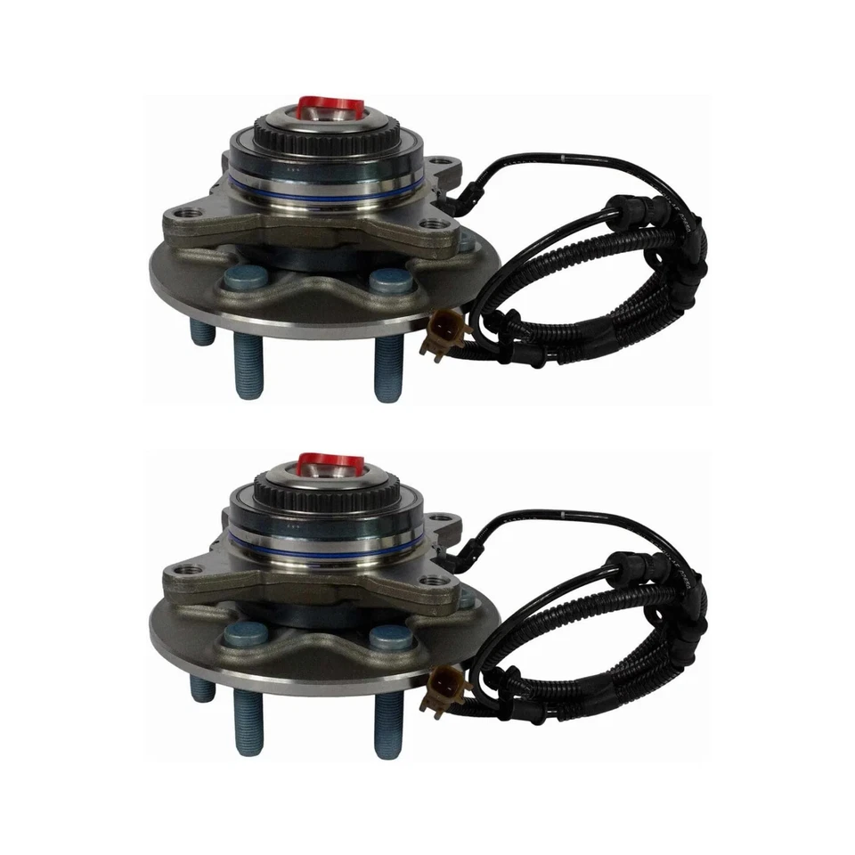Set of 2 Motorcraft HUB393 Front Wheel Bearing and Hub Assembly for Ford F-150 — 第 1/1 张图片