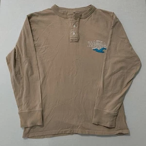 Vintage Mango Surf Long Sleeve Shirt Mens Single Stitch Size Medium M - Picture 1 of 8