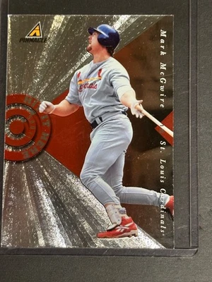 1998 Pinnacle - Hit It Here Mark McGwire #8 2221/20000 - Image 1 of 4