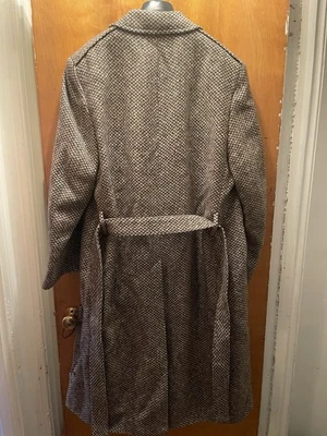 Vintage Saint Laurent Wool Coat Men’s Size L Brown  - Image 1 of 4