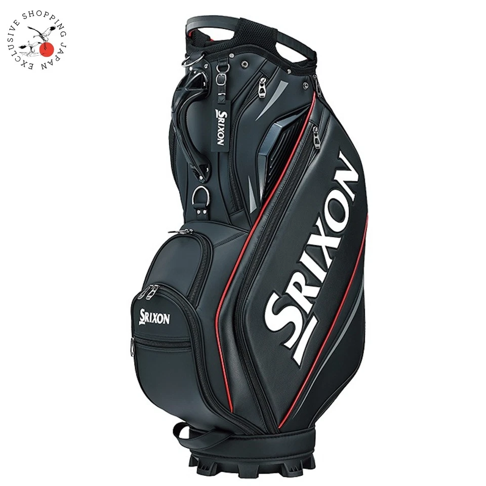 Dunlop Golf SRIXON Cart Bag Replica Model 2024 10" 5-way 3.5kg divider Men Black - Image 1 of 4