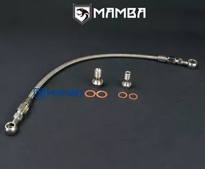 Kit de línea de alimentación de aceite turbo MAMBA para Mitsunishi Lancer EVO 1~9 TD05H / TD06 Turbo - Imagen 1 de 2