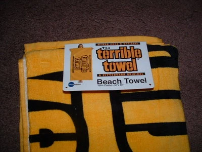 MYRON COPES OFICIAL ORO TERRIBLE TOALLA TOALLA PLAYA 30" X 60" PULGADAS NUEVO Foto 1 de 4