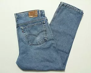 Vintage Levi's 540 Denim Jeans Relaxed Fit 38 W x 30 L Distressed Cowboy Western - Bild 1 von 4