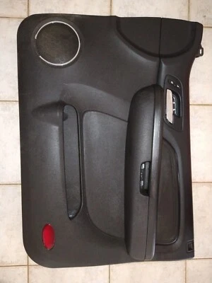 07 08 09 GMC Yukon Denali painel dianteiro da porta direita passageiro preto 2007 2008 2009 - Imagem 1 de 2