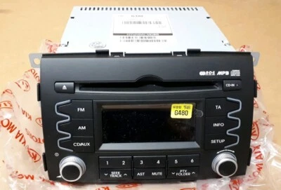 Autoradio CD MP3 KIA Sorento XM BJ ab 2009 961402P800CA - Bild 1 von 4