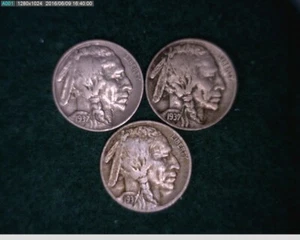 PDS 1937 níquel búfalo (1-169 8m2) - Imagen 1 de 2
