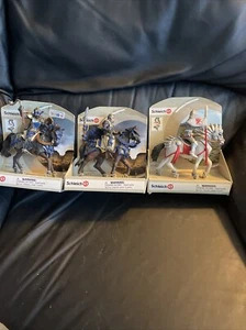 3 Schleich Figures #73527, #72026,#72027 world of history nights. New. - Picture 1 of 8