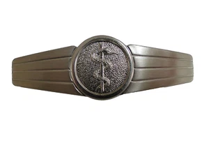 BW- Metall-Tätigkeitsabzeichen  Sanitätsspersonal   in silber - Picture 1 of 1