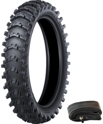 Neumático trasero Dunlop Geomax MX14 ARENA/BARRO 120/80-19 + TUBO SUZUKI 250 450 Foto 1 de 2