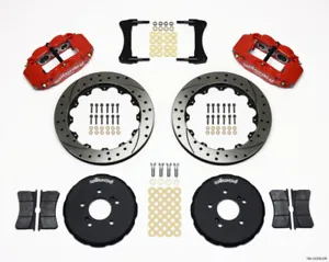 Wilwood Fit Narrow Superlite 6R Front Hat Kit 12.88in Drill Red Honda S2000 - Picture 1 of 1