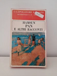 Pan e altri racconti - Knut Hamsun; ed. Sansoni 1966 - Foto 1 di 5