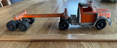 Camión de troncos y remolque Hubley Kiddie de colección - cabina #492/remolque #493 Foto 1 de 4