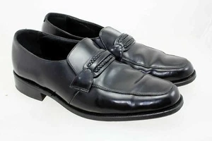 Florsheim Men's 17091 Richfield Black Leather Loafer Sz 9.5D - Picture 1 of 9