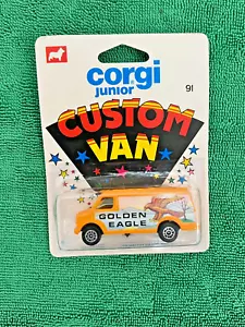 1976 Corgi Juniors Custom Van #91, Sealed on Card, 1/64 Scale - Picture 1 of 6