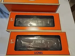 LIONEL 6-21755 SOUTHERN & FRISCO SET OF 2 FOUR BAY COVERED HOPPERS - Picture 1 of 14