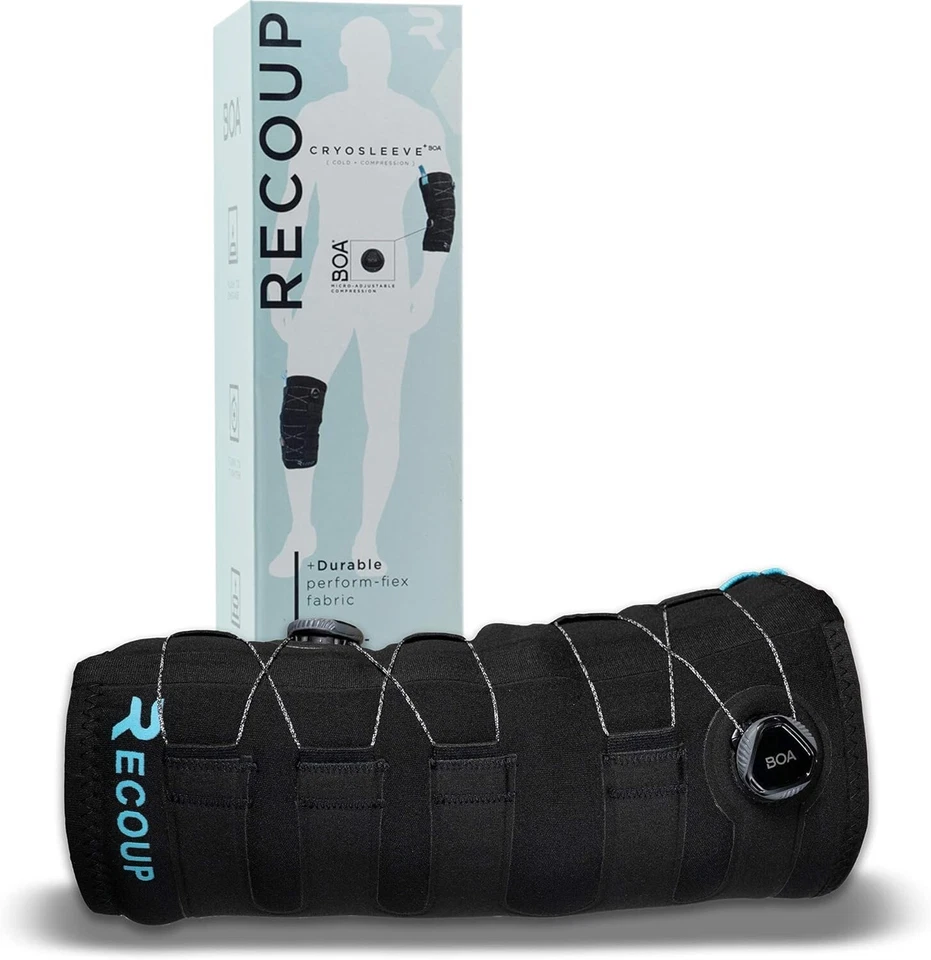 Recoup Fitness Cryosleeve | Manga de compresión Ice Cold para brazos y piernas | NUEVA Foto 1 de 4