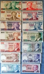Türkei/Turkey Banknoten 7.Emission - Bild 1 von 15