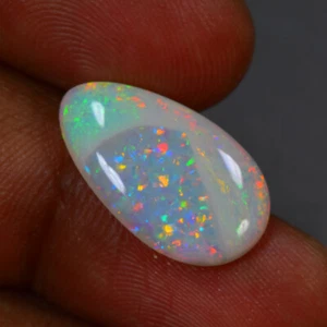5.10Ct Multi-Color Sparkling Lightning Ridge Australian Solid Chrystal Opal - Picture 1 of 3