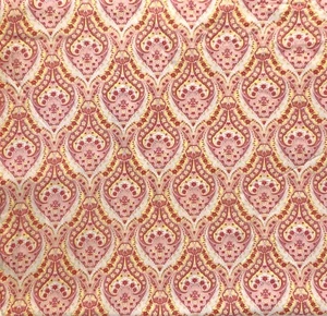4-Yards Cotton Fabric SPRING MAGIC April Connell MODA Pattern 35137 Pink Yellow - Picture 1 of 1