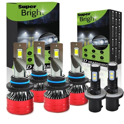 Combo faros antiniebla LED blancos para Nissan Armada 2005-2010 Titan 2004-2015 Foto 1 de 4