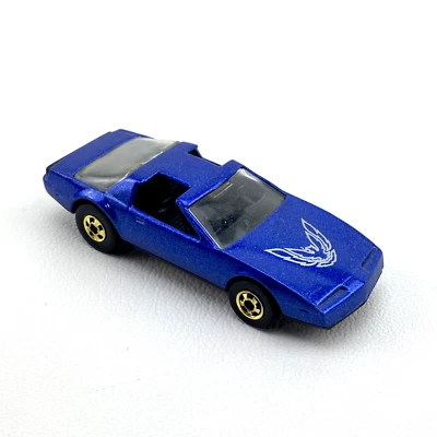 Hot Wheels 1982 Firebird Blue Gold Wheels Hong Kong suelto Foto 1 de 4