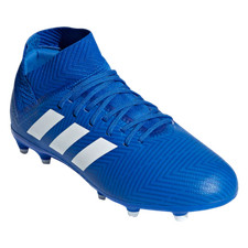 black firm ground football boots