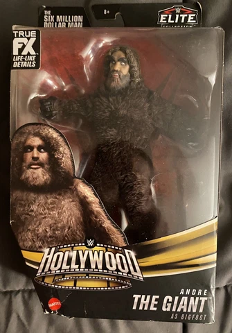 Mattel WWE Elite Andre The Giant As Bigfoot Hollywood Collection Figure Cover