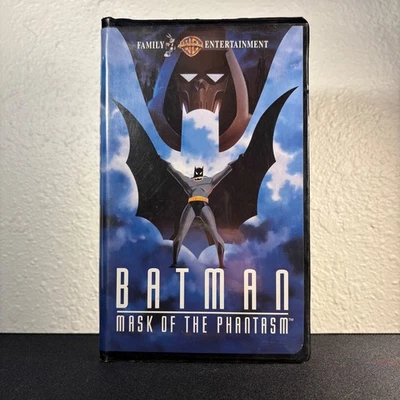 Batman - Mask of the Phantasm (VHS, 1994, Clamshell) Tested & Working - Image 1 of 4