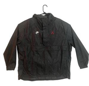 Nike Air Jordan Wings Anorak Herren 2XL 1/2 Zip Windbreaker Grey Cement RAR - Bild 1 von 10