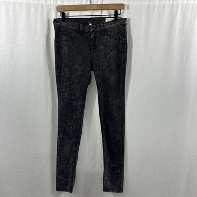 Rag & Bone Skinny Leggings Rosebowl Black Stretch Jean Womens Size 29 Grunge - Image 1 of 4