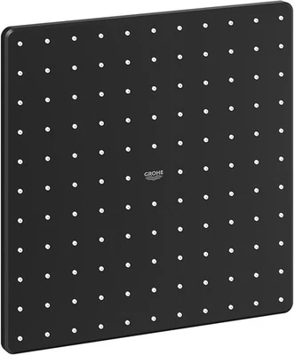 Однофункциональная насадка для дождевого душа Grohe 265702430 1,75 галл/мин - черная - Изображение 1 из 4