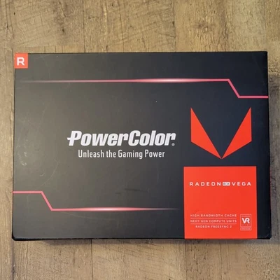 Tarjeta de gráficos PowerColor Radeon RX Vega 56 8 GB (AXRX VEGA 56 8 GBHBM2-3DH) Foto 1 de 2