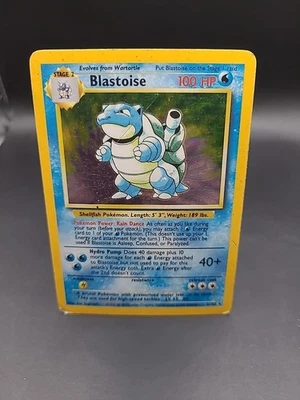 Pokémon TCG Blastoise Holo Unlimited Rare Card Base Set 2/102 - Image 1 of 4