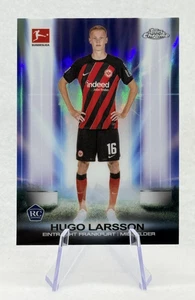 Hugo Larsson 2024 Topps Chrome Bundeslilga #UB-3 RC Eintracht Frankfurt - Picture 1 of 2
