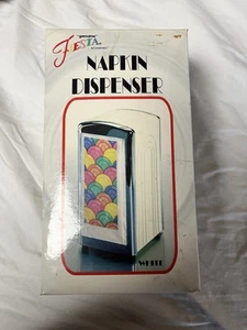 Fiesta Napkin Dispenser White New In Box - Picture 1 of 3