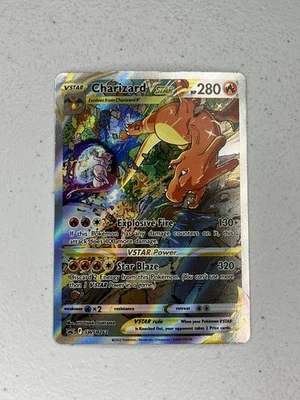 Pokemon TCG Charizard VSTAR SWSH262 Sword & Shield Promo Card Holo NM Pack Fresh - Image 1 of 4