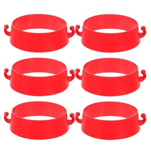 Kits de conectores de suministros de construcción de cadena de anillo de 6 piezas para barrera de conos de tráfico - Imagen 1 de 12