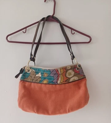 Orange Relic Canvas Shoulder Bag Purse - Image 1 of 3