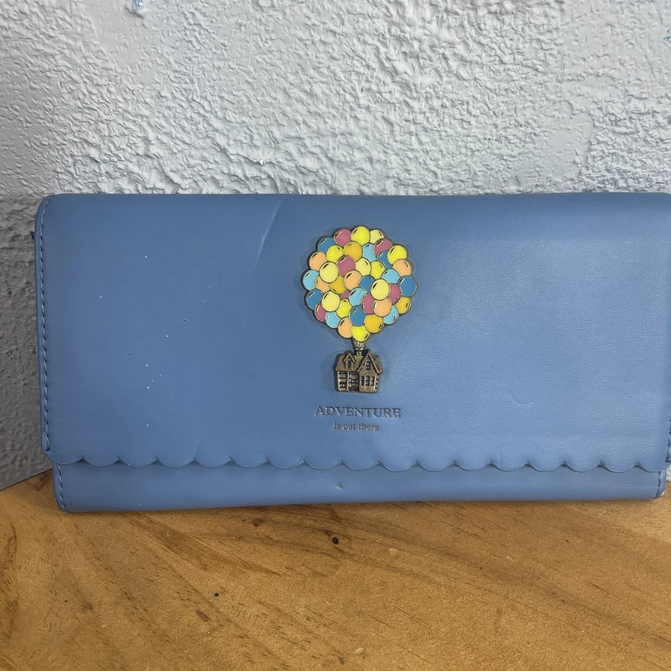 Loungefly Disney Pixar Up Wallet Womens Adventure Is Out There Balloons Clutch - Image 1 of 4