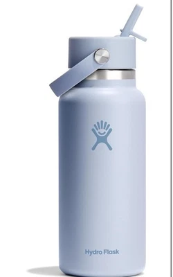 Botella de agua Hydro Flask - Acero inoxidable aislado - Boca ancha Flex Surf Foto 1 de 4