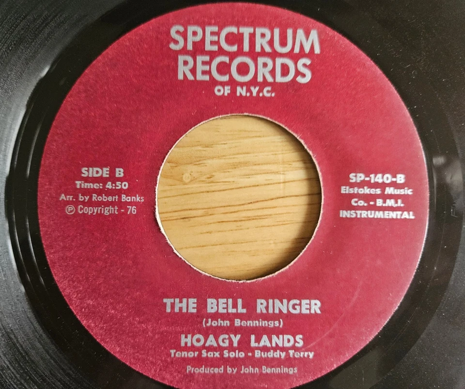 Northern Soul -Hoagy Lands - The Bell Ringer -Spectrum - Image 1 of 1