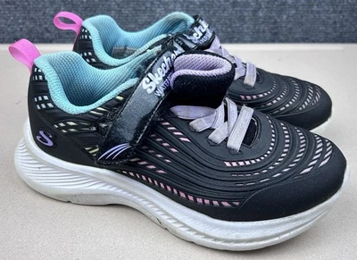 Zapatos Skechers Jumpsters 2.0 - Blurred Dreams para niñas talla 13 negros coloridos Foto 1 de 4