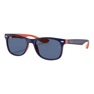 Ray-Ban Wayfarer RB9052S Kids Sunglasses Blue Frame Blue Lens 47mm Junior - Picture 1 of 5
