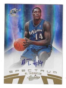 2010-11 ABSOLUTE MEMORABILIA AL THORNTON SPECTRUM AUTO #56 WASHINGTON /199 - Picture 1 of 2
