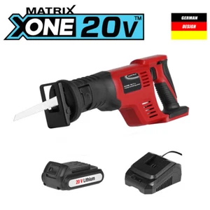 NEW MATRIX 20v Cordless Reciprocating Saw KIT Incl Battery and Charger - Picture 1 of 8