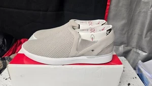 Zapatillas sin cordones de cuero para mujer KIZIK Vienna W0601PLG gris ligero con EE. UU. 10 NUEVAS - Imagen 1 de 5