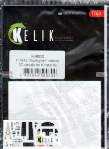 RESK48030K 1:48 ResKit/Kelik 3D Detail Set - F-104J Starfighter (KIN kit) - Picture 1 of 2