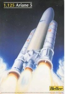 Fusée Ariane 5  (kit à monter) - Heller - Echelle 1/125 - Foto 1 di 1