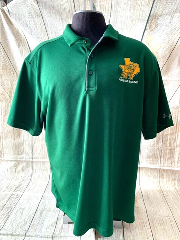 NDSU North Dakota State University Bison Under Armour Men 2XL Polo FRISCO Bound Cover